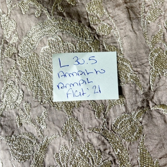 Bella Tu Women’s Selena Embroidered Metallic Jacket - Picture 7 of 9